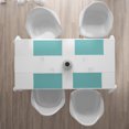 thumbnail image 3 of Ambesonne Retro Place Mats Set of 4, Abstract Ornaments Dots, Standard Size, Pale Blue Black White, 3 of 4