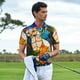 thumbnail image 3 of Balery Stained Glass Cat Art Camisa Polo de Hombre con Estampado, de Manga Corta y Tejido Medio, Camisa Tipo Golf Polo-4X-Large, 3 of 6