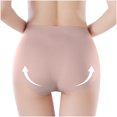 thumbnail image 5 of Kmdttou Summer Clearance!Women's Ladies Comfortable Large Size Avoidance Crotch Line Abdominal Contraction Panties Hight Waiste Underpants (Available in Plus Size), 5 of 7