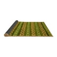 thumbnail image 2 of Ahgly Company Indoor Square Abstract Yellow Modern Area Rugs, 5' Square, 2 of 4