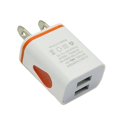 thumbnail image 1 of Worallymy 2A Carga rápida Puertos USB duales LED Portátil Teléfono universal Cargador de oficina en casa Enchufe de EE. UU. Worallymy JD720007685, 1 of 7