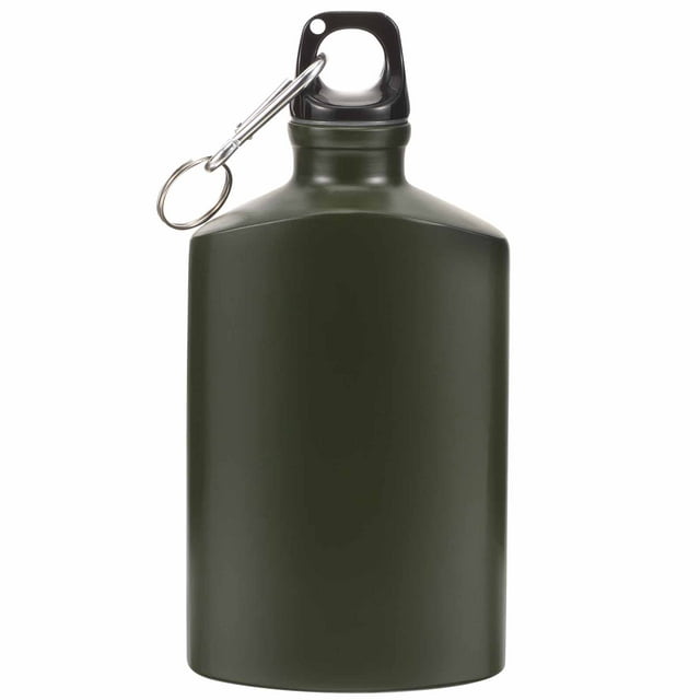 Cantimplora militar portátil, botella militar resistente al desgaste, cantimplora para camping y actividades al aire libre