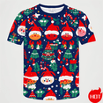 thumbnail image 5 of Camiseta con estampado de Feliz Navidad en 3D para hombre, camisetas informales de manga corta, camisetas gráficas de Navidad Unisex, ropa para hombre, Tops, nueva moda, 5 of 5