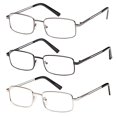 thumbnail image 1 of Reading Glasses 3X Stainless Flex 2.00 Readers, 1 of 1
