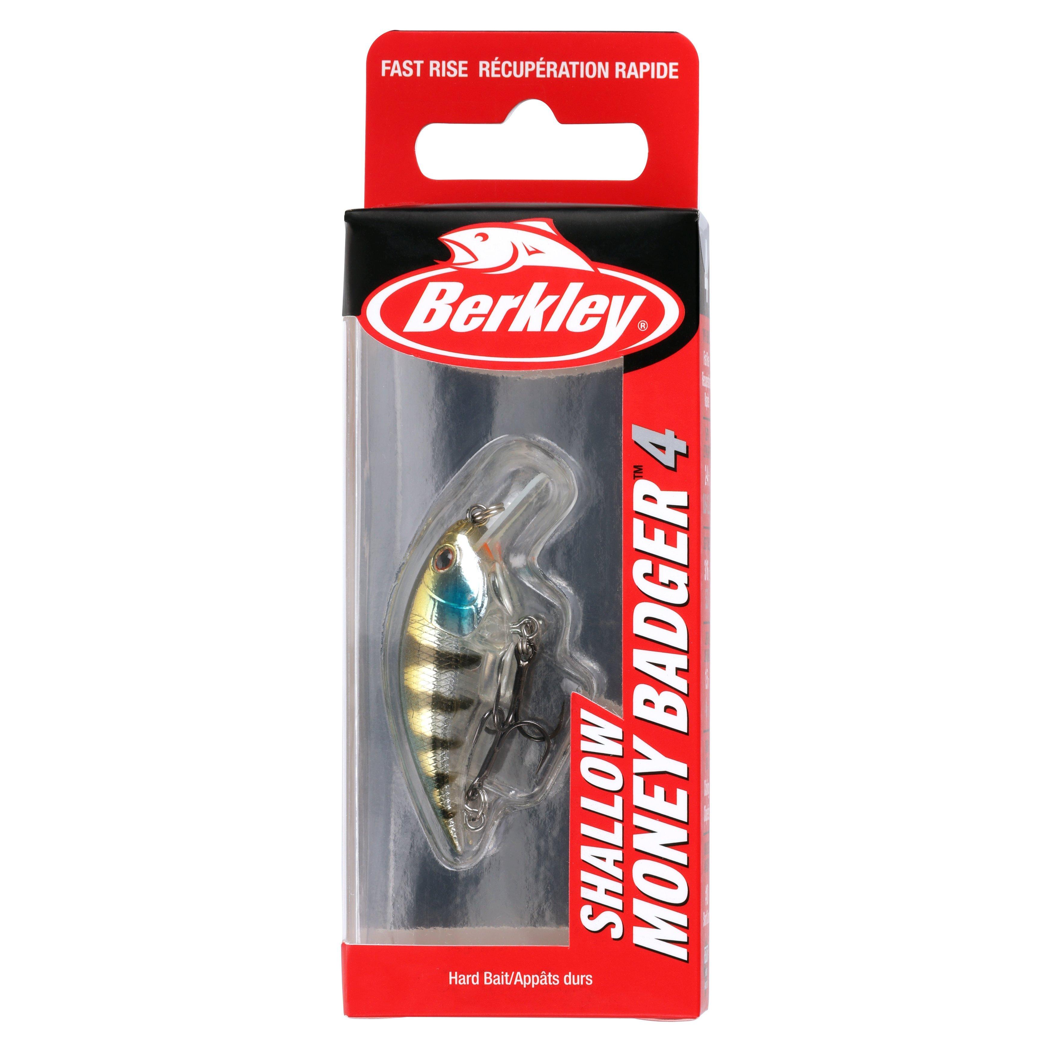 Berkley Shallow Money Badger Fishing Crankbait, 1.5 in, Hybrid Baitfish-Crayfish