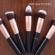 thumbnail image 4 of Juego de 14 brochas de maquillaje con cerdas suaves y densas para base, crema líquida, polvos, sombras de ojos, rubor, cosméticos y correctores., 4 of 8