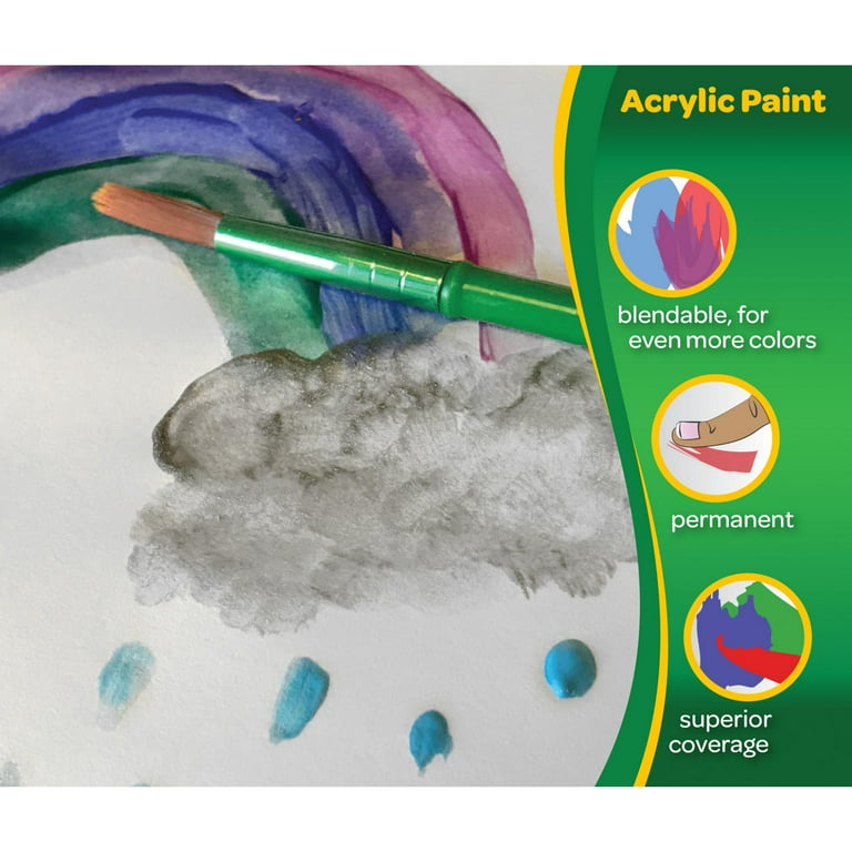 Crayola 6-Piece Acrylic Paint