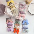 thumbnail image 2 of URMAGIC 5 Pcs/Set Sweet Fabric Floral Girl Heart Bow Hairpin Side Clip, 2 of 8