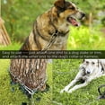 thumbnail image 5 of 15 ft Dog Chains for Outside - Heavy Dog Tie Out Chain Leash Great for Small to Large Dogs Up to 200Lbs - Chew Proof Long Dog Leash Chain Dog Chain for Yard Camping or Travel 15 ft / 200lbs, 5 of 5