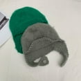 thumbnail image 4 of CoCopeanut Winter Knitted Hat for Women Mohair Beanie Unisex Elastic Warm Hip Hop Cap Soft Baggy Bonnet Autumn Skullies Hat шапка женская, 4 of 6