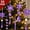 Purple(32PCS), variant on Inadays 32pcs Crystal Christmas Ornaments Set - Clear Acrylic Snowflake & Icicle Drop Hanging Decor for Tree, Winter Wonderland Party