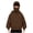 l1-0630-Brown, variant on Balaclava Hoodie Kids,Balaclava Face Mask Hoodie,Hip Hop Casual Outerwear Jacket Y2K Clothing For Girls and Boys Winter Clothes