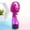 Purple, variant on Deluxe Water Bottle Spray Cooling Fan, Portable Universal Handheld Small Fan for Beach,Park, At A Game, Camping or at Theme Parks，White