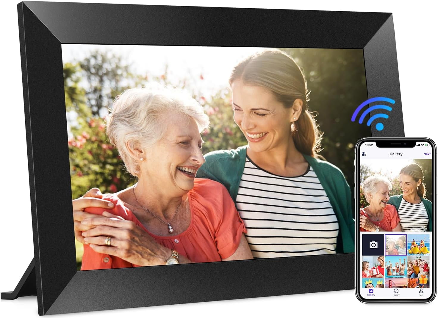 Uhale Digital Picture Frame 10.1 Inch HD Touch Screen Digita - Shop - View #2