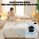 thumbnail image 5 of Edredón de aire acondicionado con sensación fresca | Edredón de verano de seda helada, fino, transpirable, lavable, ligero y refrescante para quienes duermen con calor | Tamaño doble para cama,, 5 of 6