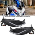 thumbnail image 3 of Luz LED Delantera para Motocicleta 2 uds Luz de Conducción Diurna para Motocicleta Carcasa Negra Luz Indicadora de Alto Brillo Apta para LC135 V2 a V6 ANGGREK  Otros, 3 of 8