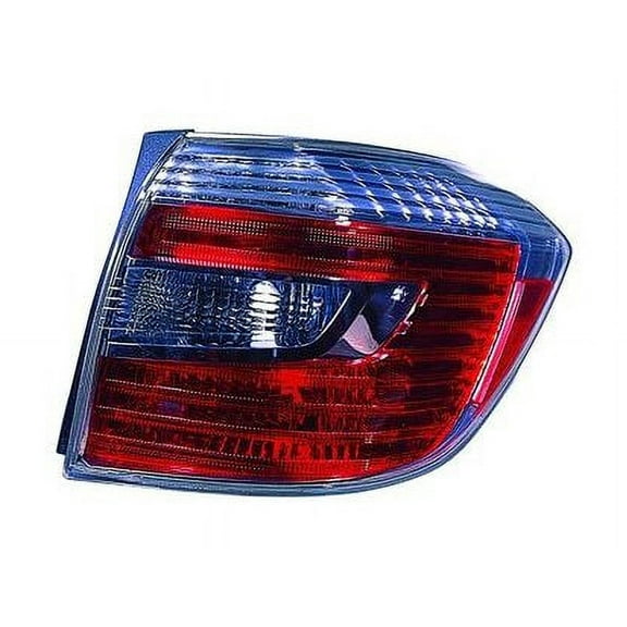 Right Passenger Side Tail Light Assembly - Compatible with 2008 - 2010 Toyota Highlander 2009