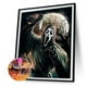 thumbnail image 2 of Kit de pintura de diamante 5D máscara de terror taladro redondo completo manualidades DIY imagen de mosaico FLhrweasw Nuevo, 2 of 9