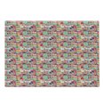 thumbnail image 1 of Hipster Cutting Board, Funky Pattern with Various Hipster Elements Urban Subculture Clothes Accessories, Decorative Tempered Glass Cutting and Serving Board, Large Size, Multicolor, by Ambesonne, 1 of 1
