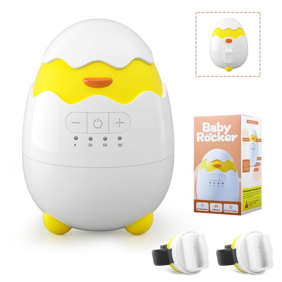 Balancín y chupete recargable para bebés FASTSPOK White 1