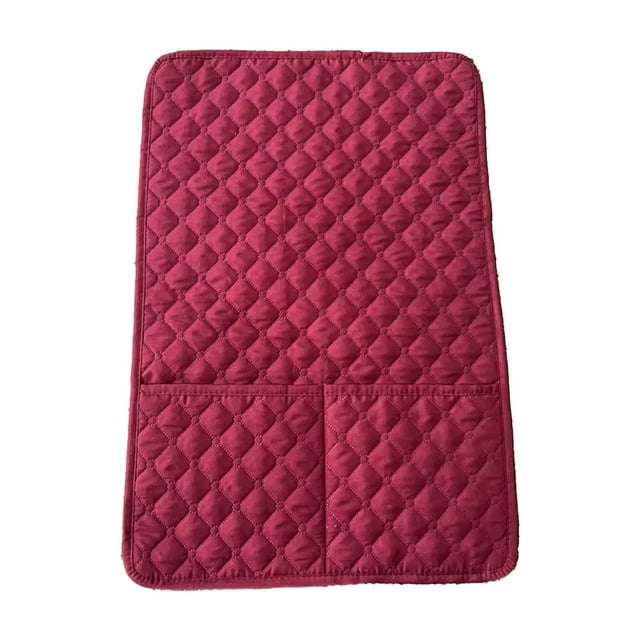 Sofa Armrest Cushion With Storage Pockets And Headrest Support 23.6 in x 15.7 in Polyester Rainproof Scratch Resistant
