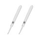 thumbnail image 1 of Paquete de 2 cortadores profesionales de cutículas de acero inoxidable, limpiadores de uñas, tijeras, removedor, cortauñas, herramienta de manicura para adultos, 1 of 5