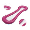 thumbnail image 3 of Unique Bargains 1 Pc Pool Hammock Lounger Oval Floating Water Hammock Rose Red, 3 of 6