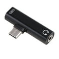 thumbnail image 3 of Adaptador USB tipo C a conector de 3,5 mm, conector USB a conector de audio, tarjeta de sonido externa USB, adaptador de audio de 3,5 mm 2 en 1, 3 of 8