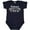 Navy, variant on Inktastic Future Pit Crew Racing Flags Boys or Girls Baby Bodysuit