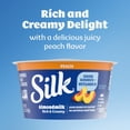 thumbnail image 3 of Silk Dairy Free, Peach Plant Based, Almond Milk Yogurt Alternative Container, 5.3 oz, 3 of 11