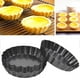 thumbnail image 5 of Moldes para tartas de acero al carbono de 6 piezas, molde para alquitrán, molde para tartas de huevo, moldes para hornear antiadherentes reutilizables para cupcakes, postres, helados Adepaton  YQ-1755, 5 of 7