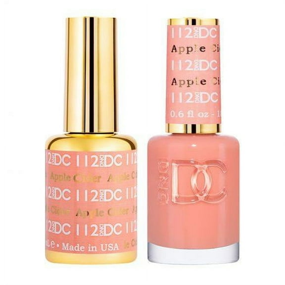 DND DC 112 Apple Cider Gel & Matching Polish Set - DND DC Gel & Lacquer