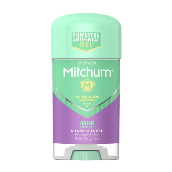 Mitchum Anti-Perspirant & Deodorant for Women Power Gel, Shower Fresh - 2.25 oz - 4 Pack