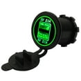 thumbnail image 2 of SPRING PARK Car Motorcycle 12V-24V Dual USB Port Charger Power Adapter for Mobile Phone, 2 of 7