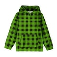 thumbnail image 3 of Sweatshirt For Toddler Girl Crewneck Oversized Hooded Sweatshirt Kids Fashion Long Sleeve Pullover Tops 4-14 Years for Girls and Boys Girls Oversized Sweatshirt Green 4T, 3 of 6