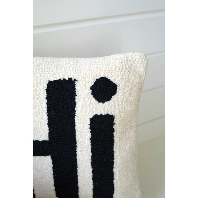 Kalalou Inc Hi Hand Hooked Pillow