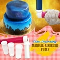 thumbnail image 2 of DPTALR Manual Spray Guns Cake Coloring Duster Baking Cake Spray Tube Baking Tool, 2 of 9