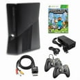 thumbnail image 1 of Microsoft - Xbox 360 S 4GB Game Console Black with Minecraft and 2 Retrofam Black Controllers (Refurbished), 1 of 5