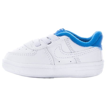 NIKE Air Force 1 Low - Infant (White/White/Photo Blue,2)