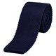 thumbnail image 1 of 1 Uds. De tejido de punto, corbata de punto, Jersey estrecho lavable, corbata plana de Color sólido, cabeza plana estrecha Ormromra 222410-2, 1 of 8