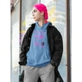 thumbnail image 2 of Antiworld Antidotetechno Style Hoodie Women -Image by Shutterstock, Female x-Large, 2 of 4