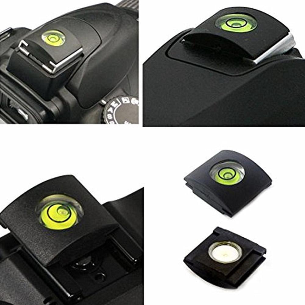 2 In 1 Hot Shoe Cover / Mount Protector / Camera Bubble Spirit For DSLR - Foto 9