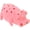 Pink, variant on TETOU Dog Chew Toys for Aggressive Chewers, Small Breed Dog Latex Chew Squeaky Toys Natural Rubber Pig Sound Play Toy for Interactive Dog Playing Emulsion the Dog - Pink