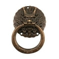 thumbnail image 4 of 2Pcs Vintage Dragon Head Cabinet Wardrobe Furniture Drawer Pull Handle Knob Ring, 4 of 7