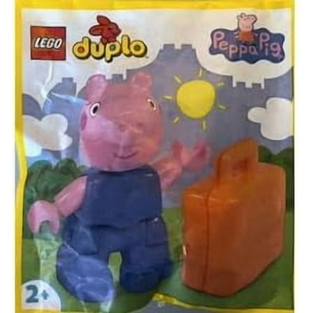 LEGO Peppa Pig Duplo: George Figure with Briefcase - Ages 3 