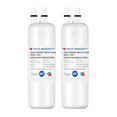 thumbnail image 1 of Flgsk SK01 2-Pack Refrigerator Water Filter, Compatible with Whirlpool, KitchenAid, Kenmore, 1 of 6