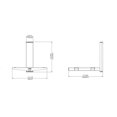 thumbnail image 4 of AVF Eco-Mount ES150B-T - Composant de Montage (Plateforme) - pour Système AV - Noir Texturé, 4 of 4