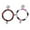 B, variant on KBKYBUYZ Magnetic Matching Bracelets for Couples,Spider Friendship Bracelets Matching Bracelets for Couples Under 5 $,Adjustable Matching Spider Bracelet,Valentine's Day Gifts for Women Men