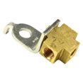 thumbnail image 1 of Master Power Brakes HW3001K Rear Axle T-Fitting with Chrome Bracket, 1 of 1