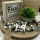 thumbnail image 2 of Letrero decorativo ZlFart Flush Inodoro Bathroom Rules blanco, 2 of 6